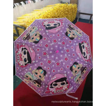 Customized Web Celebrity INS Children Plastic Umbrella